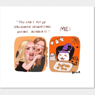 Halloween Cat Meme Posters and Art